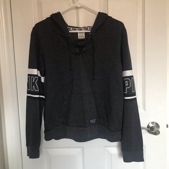 PINK Victoria's Secret Sweaters - Grey PINK hoodie